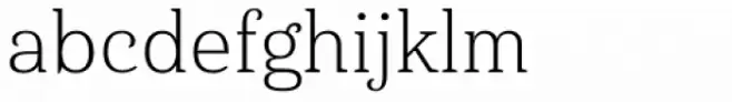 Haboro Serif Normal Light