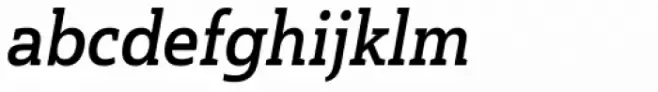 Haboro Slab Condensed Bold Italic