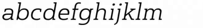 Haboro Slab Extended Book Italic
