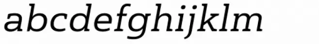 Haboro Slab Extended Medium Italic