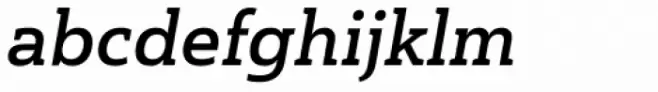 Haboro Slab Normal Bold Italic