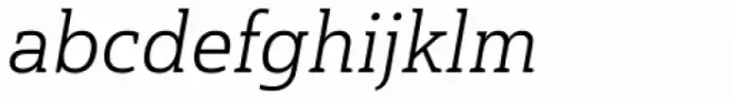 Haboro Slab Normal Book Italic
