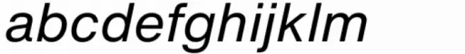 Helvetica Now Variable Italic