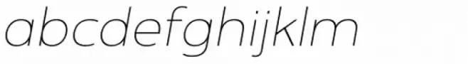 Interval Next Wide Ultra Light Italic