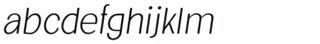 Jollin Family Thin Italic