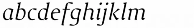 Jude Light Lining Numbers Italic