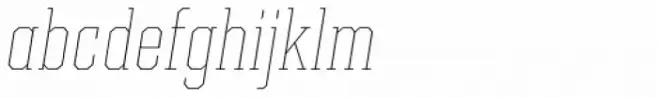 Kairos Pro Cond Thin Italic