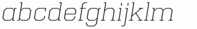 Kairos Pro Extd ExtraLight Italic