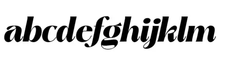 Kathy Style Black Italic