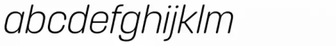 Korolev Rounded Light Italic