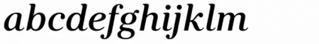 Kostic Serif Medium Italic