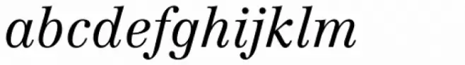 Linotype Centennial 46 Light Italic