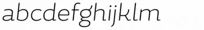 Magallanes ExtraLight Italic