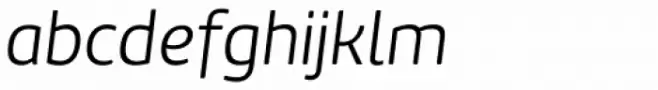Mariné Rounded Light Italic