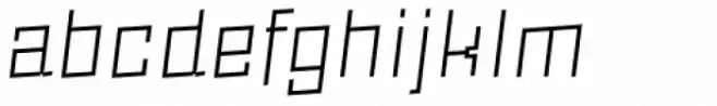 Milica ExtraLight Italic