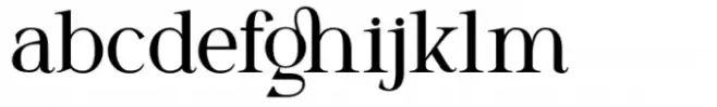 Modern Brush Style Serif