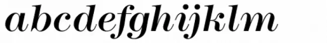 Modern No. 216 Medium Italic