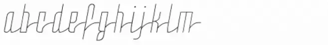 Moho Script Thin