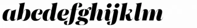 Morison Display Extrabold Italic