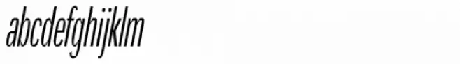 Mynor Light Compact Italic