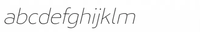 Neosande Thin Italic