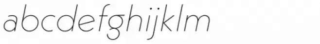 Neue Kabel Thin Italic