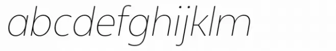 Neue Reman Sans Extra Light Semi Condensed Italic