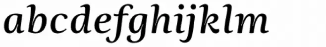 Ninfa Serif SemiBold Italic