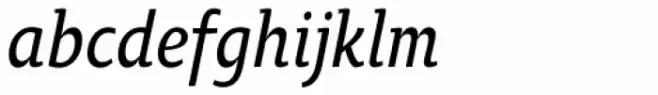 Oksana Text Narrow Demi Bold Italic