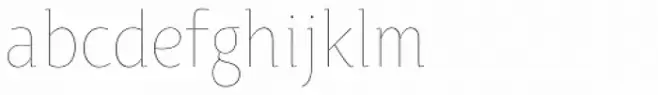Oksana Text Narrow Thin
