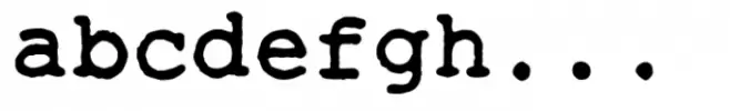 One More Typewriter Bold