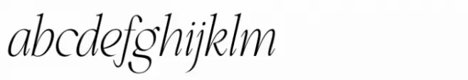 Perfect Dream Thin Italic Condensed