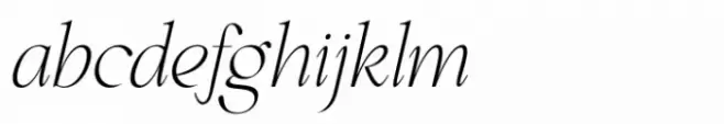 Perfect Dream Thin Italic