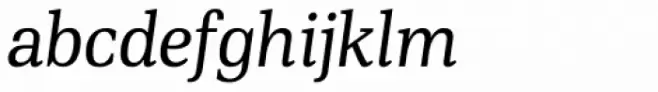 PF DIN Serif Italic