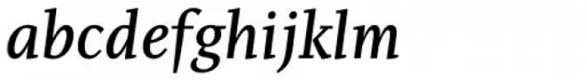 PF Diplomat Serif Medium Italic