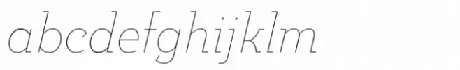 Postulat Pro Thin Italic