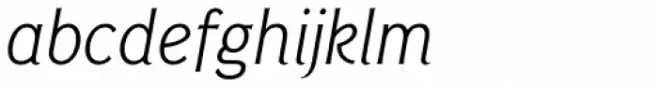 Pseudonym Narrow Light Italic