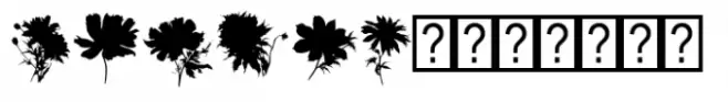 PTx Flowers Silhouette