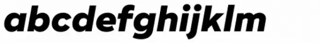 Ridley Grotesk Extra Bold Italic