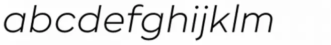 Ridley Grotesk Light Italic