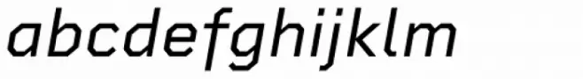 Rigid Square Italic