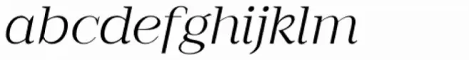 Romina extralight Italic