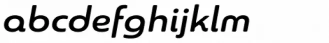 Sangli Extended Demi Italic