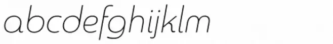 Sangli Thin Italic