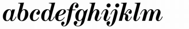 Schotis Display Bold Italic