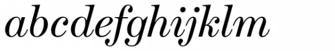 Schotis Display Italic