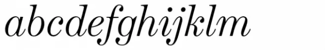 Schotis Display Light Italic