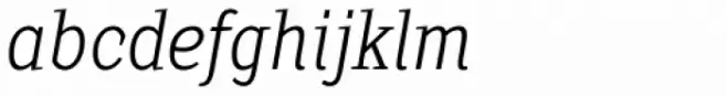 Sextan Cyrillic Light Italic