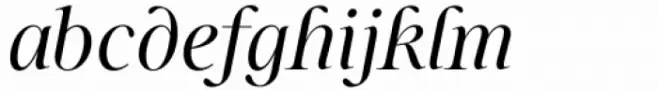 Sharpe Variable Light Italic