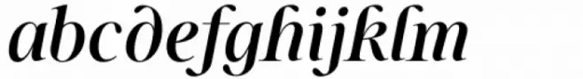 Sharpe Variable Medium Italic
